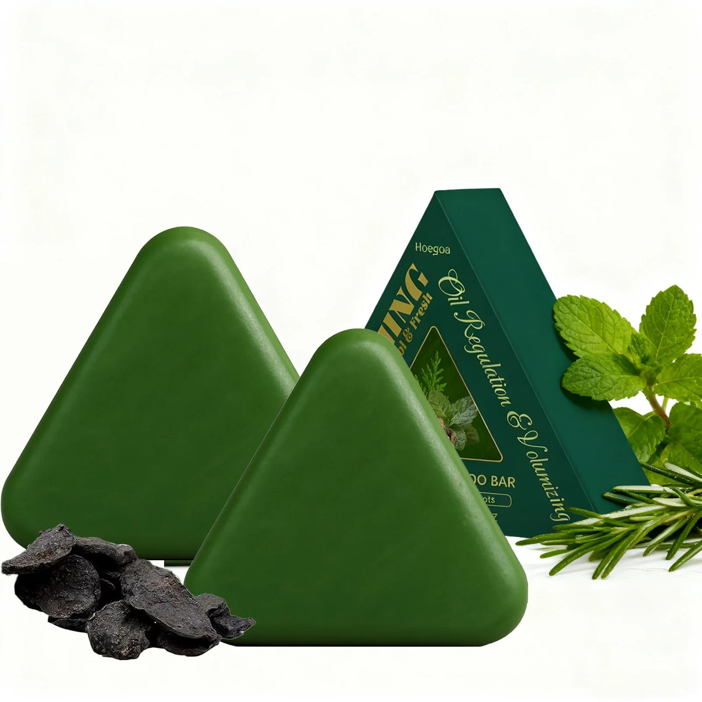 HOEGOA Herbal Shampoo Bar | He Shou Wu Anti-Hair Loss