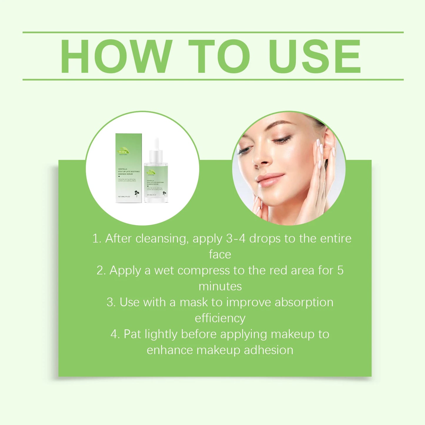 Centella Asiatica Soothing Face Serum | Moisturizing & Hydrating