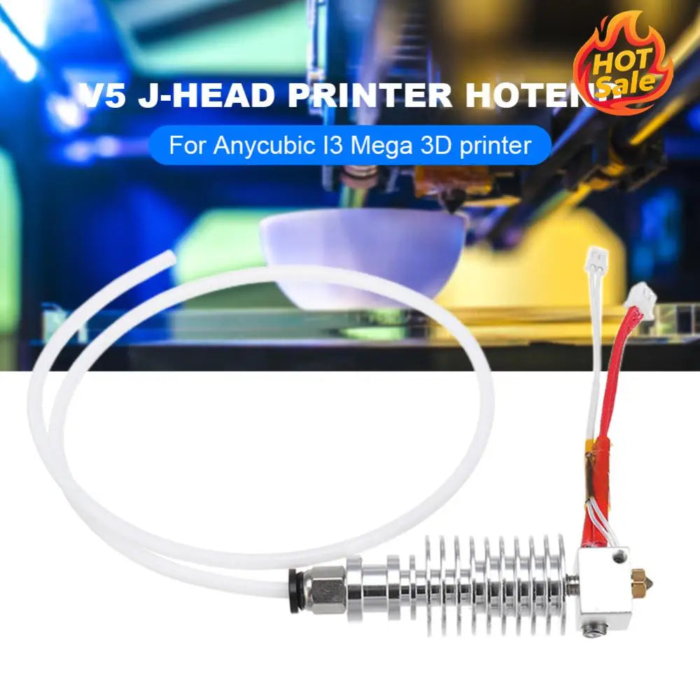 V5 J-Head Hotend & Heat Sink for Anycubic I3 Mega | 0.4mm