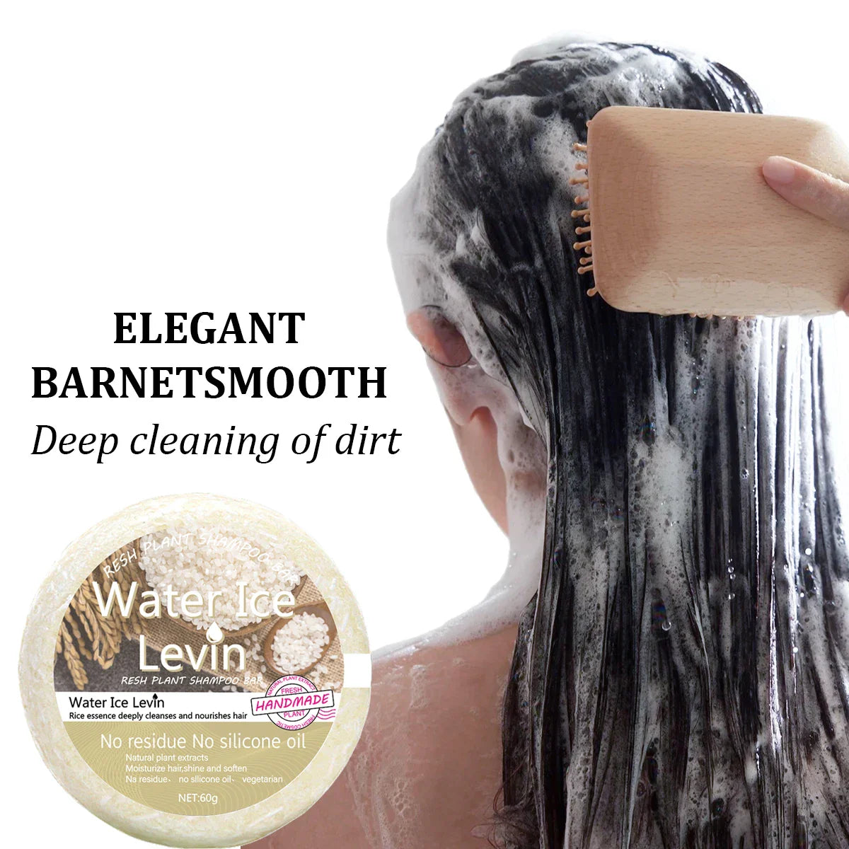 Handmade Shampoo Bar – Coconut Oil, Shea Butter & Oats