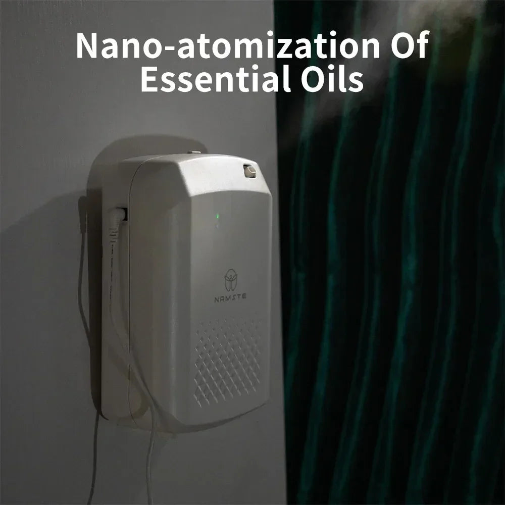NAMSTE Smart Aroma Diffuser Hotels professional Fragrance Diffuser 1000m³ Large Room Aroma Machine With Fan Bluetooth Control Peaceful Pleasures Health and Wellness