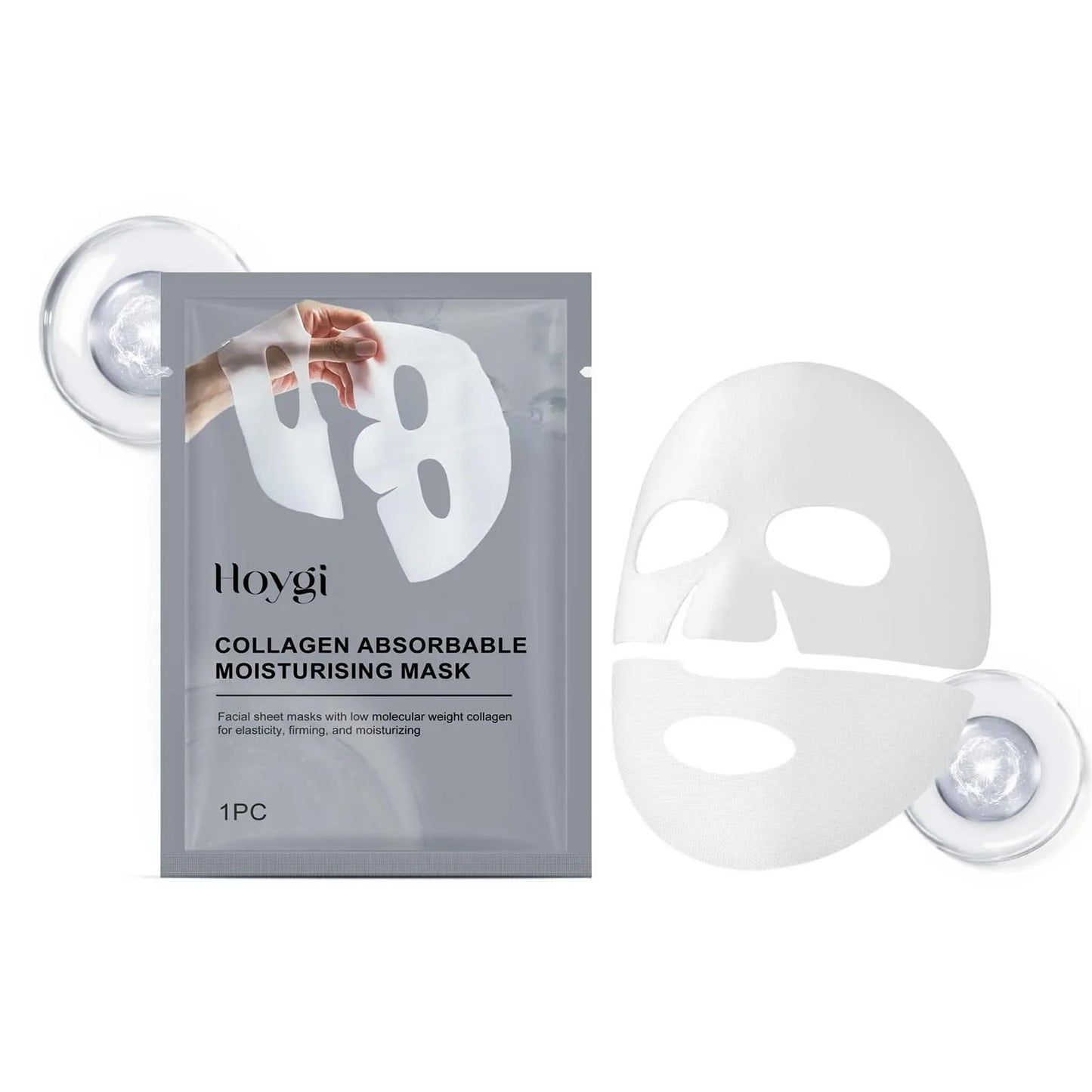 Hoygi Collagen Sheet Mask – Hydrating, Pore-Minimizing & Anti-Aging