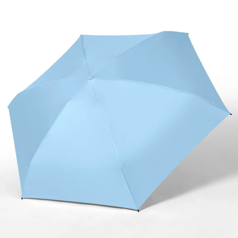 Capsule Mini Folding Umbrella – Windproof UV & Rain Protection