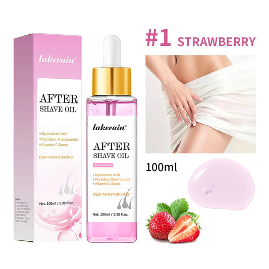 Strawberry After Shave Oil – Moisturizing Post-Shave Skin Oil After Shave Oil Oasis Select 1Strawberry