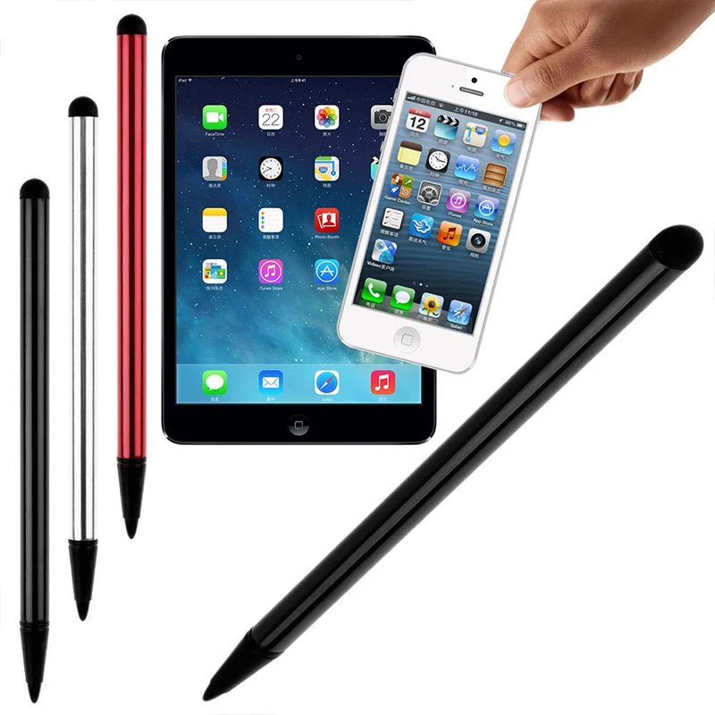 Resistive Screen Universal Dual-purpose Handwriting Touch Screen Accessory Metal Electrostatic Capacitive Pencil Tablet iphone Peaceful Pleasures Health and Wellness