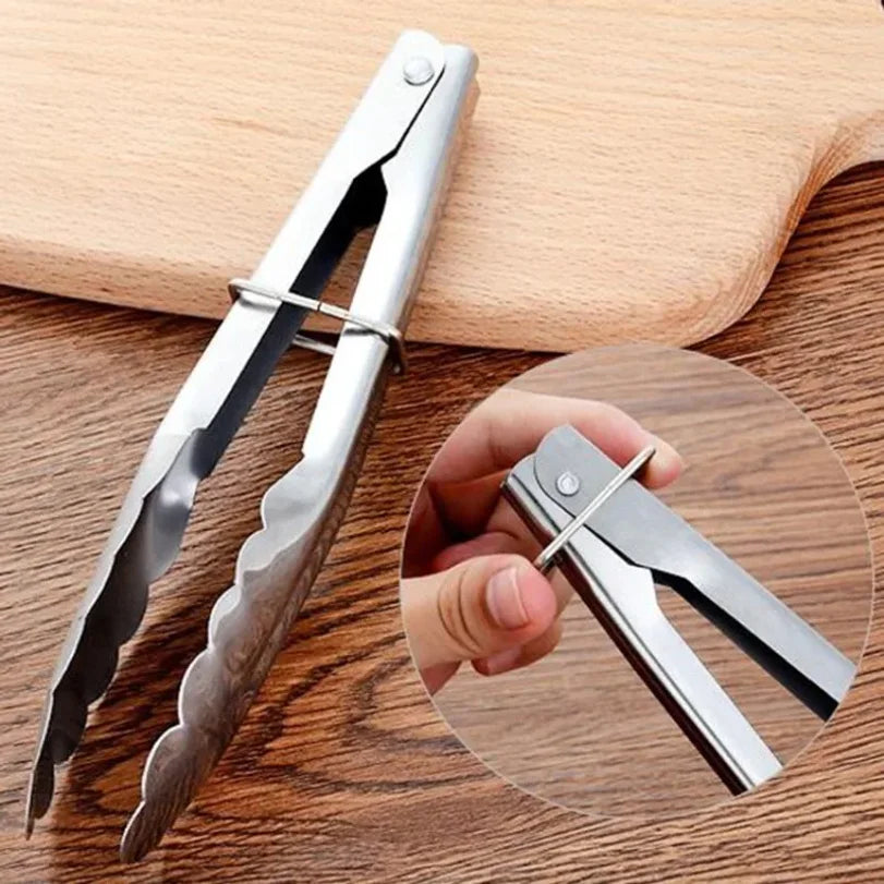 Stainless Steel Food Tongs | BBQ, Grill & Kitchen Serving