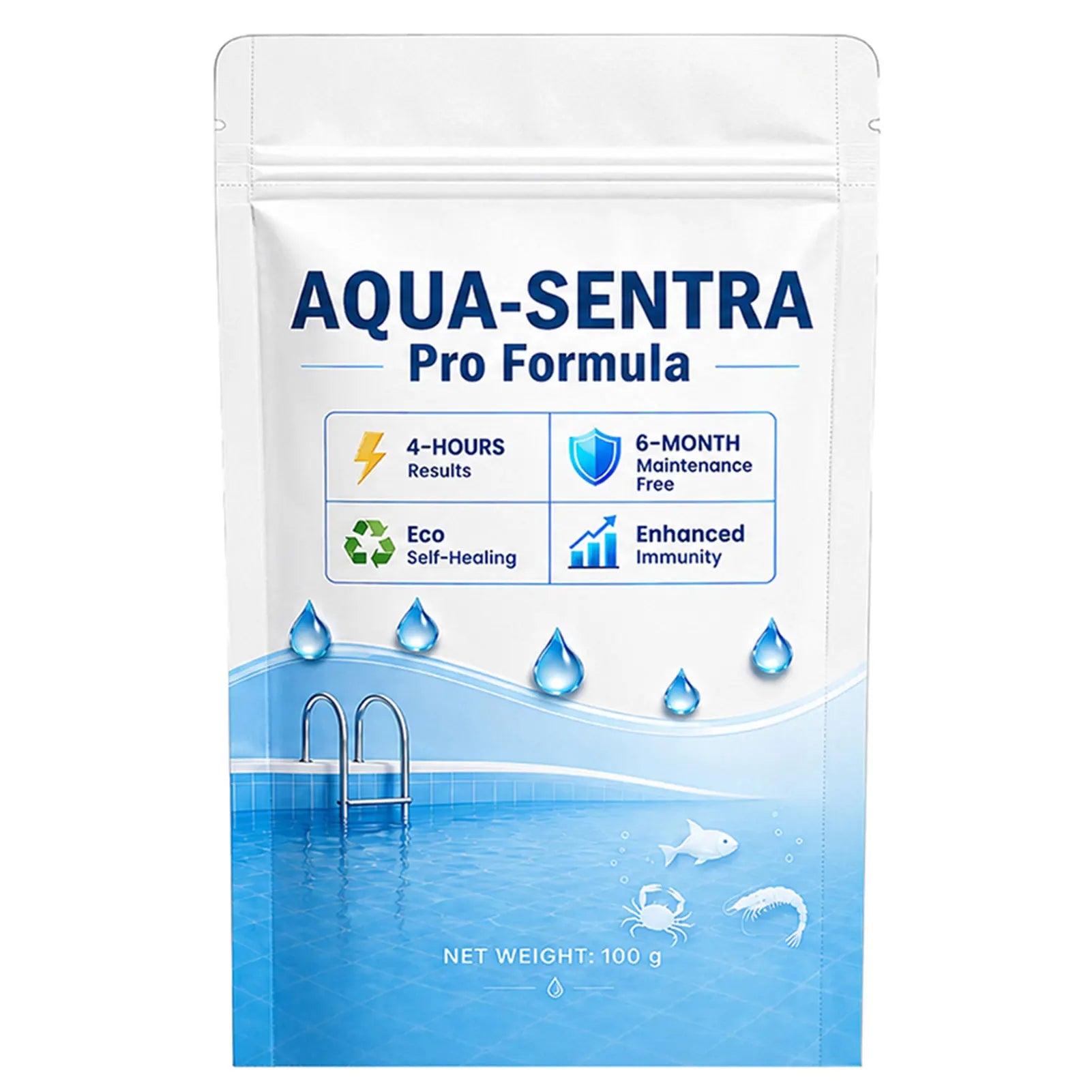 Water Clarification Powder,Fish Tank Cleaning And Care Powder,Pools/Aquarium/Fish Tank/Care Powder,Long-Lasting Clarity Odor Peaceful Pleasures Health and Wellness 1pc
