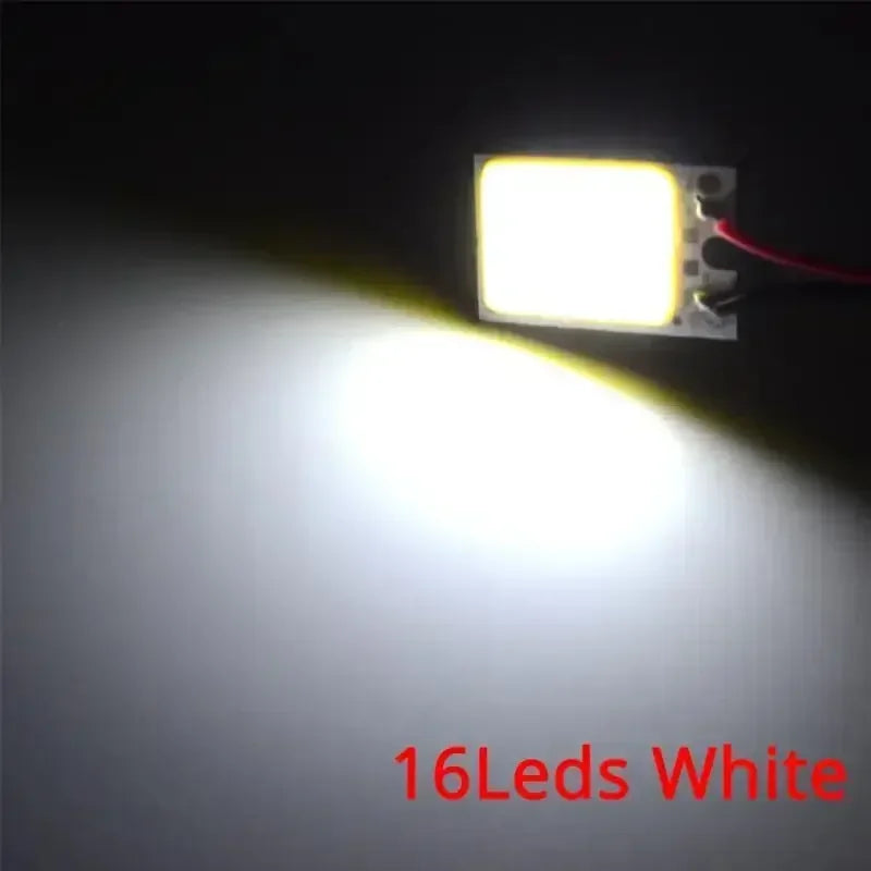 T10 W5W COB LED Car Bulbs – Interior Reading & Dome Light 2-Pack