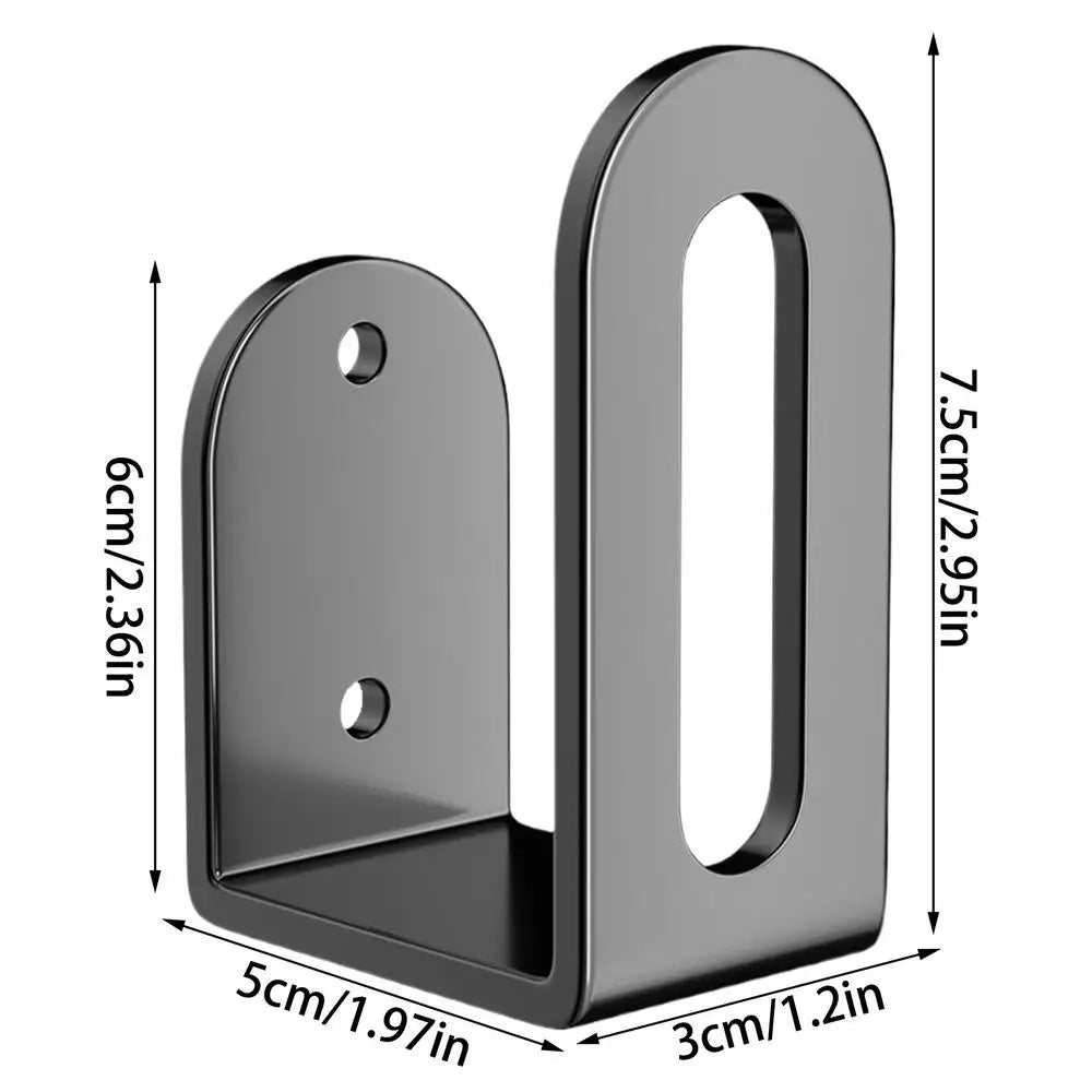 Wall-Mounted Pot Lid Holder Kitchen Organizer Rack (2-Pack)