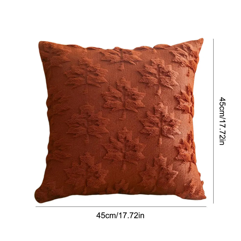Halloween Plush Faux Fur Pillowcase Washable Soft Pillow Case Comfortable Ghost&Pumpkin Pillow Cover for Festive Home Accent Peaceful Pleasures Health and Wellness O