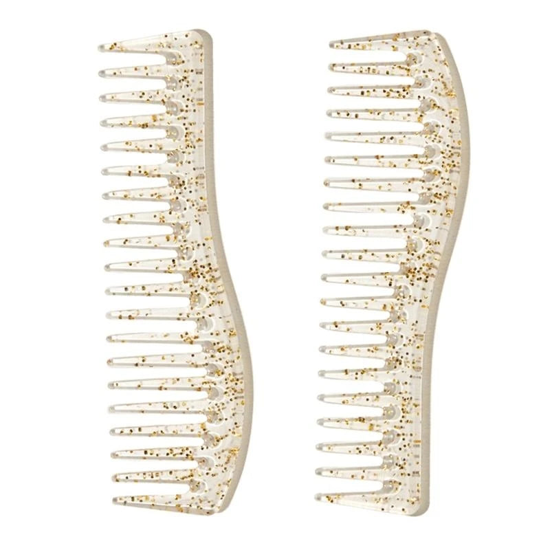 Wide Tooth Hair Comb – Scalp Massage & Detangling Tool