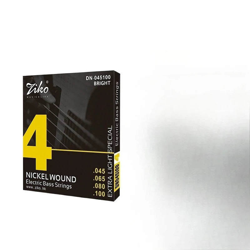 ZIKO DN-045 Four-string Electric Bass String Coated Anti-rust