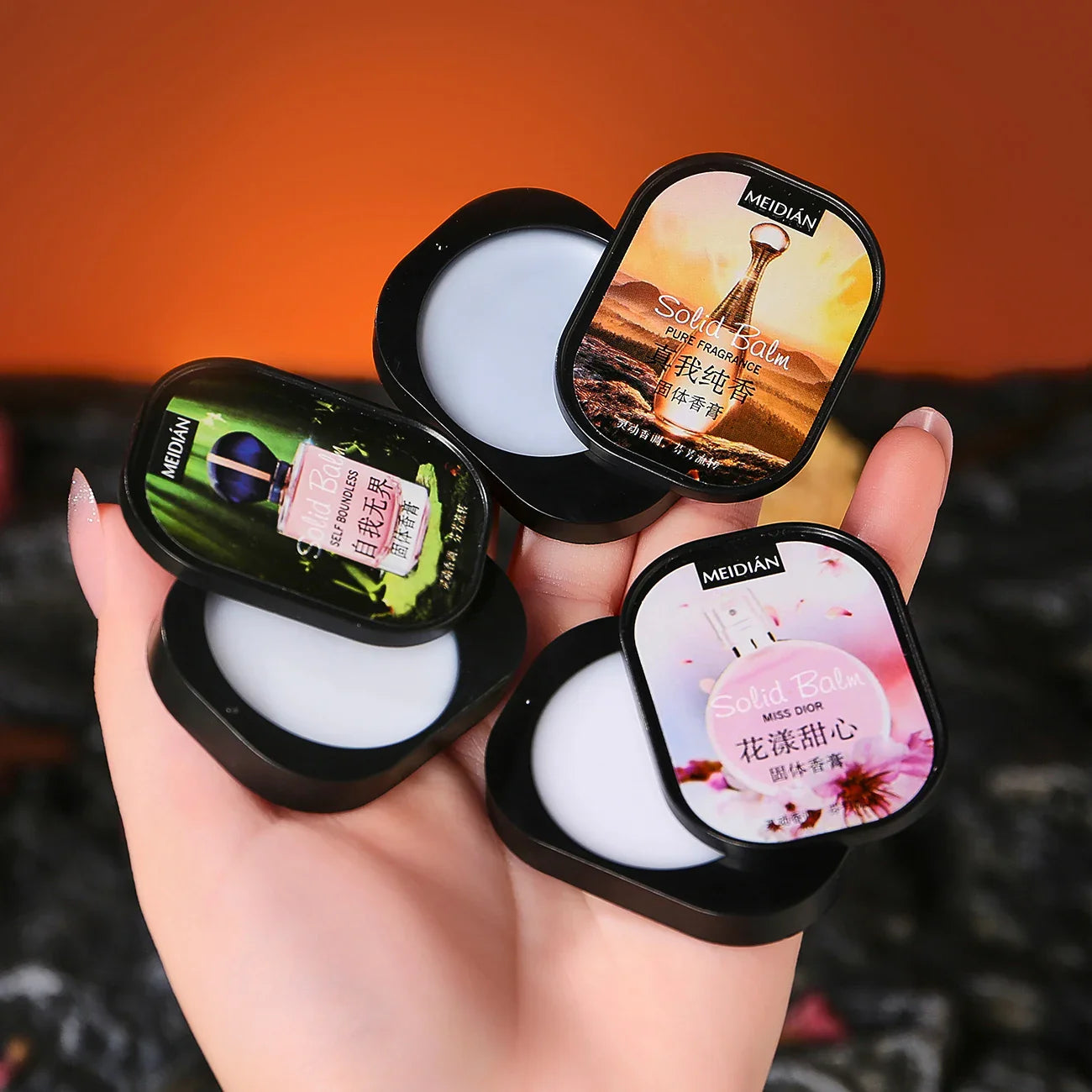 Solid Fragrance Cream – Portable Long-Lasting Perfume Balm