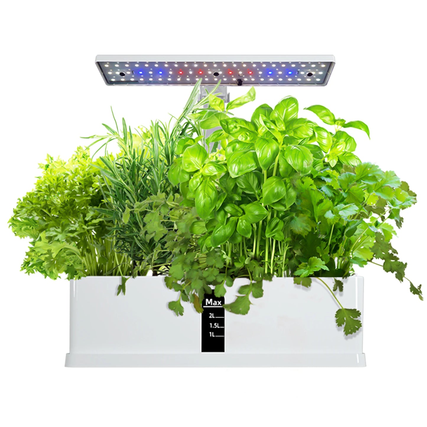 9-Pod Indoor Hydroponics Growing System | 15W LED Grow Light Kit