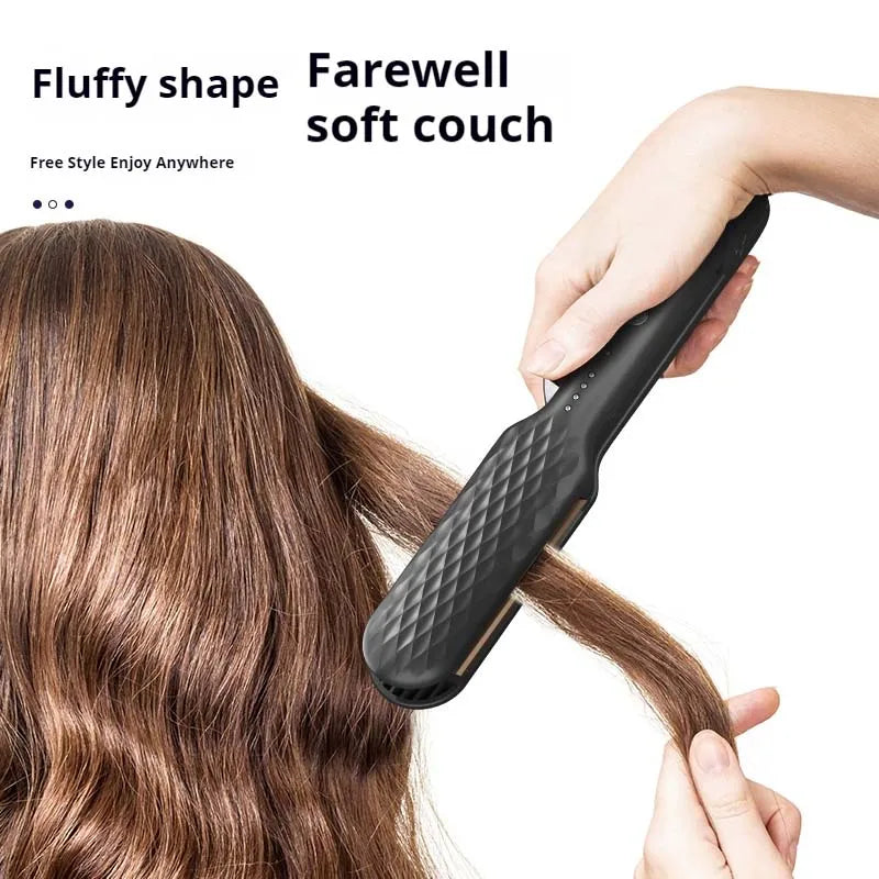 3D Hair Crimper Iron – Volumizing Corn Wave Styling Tool