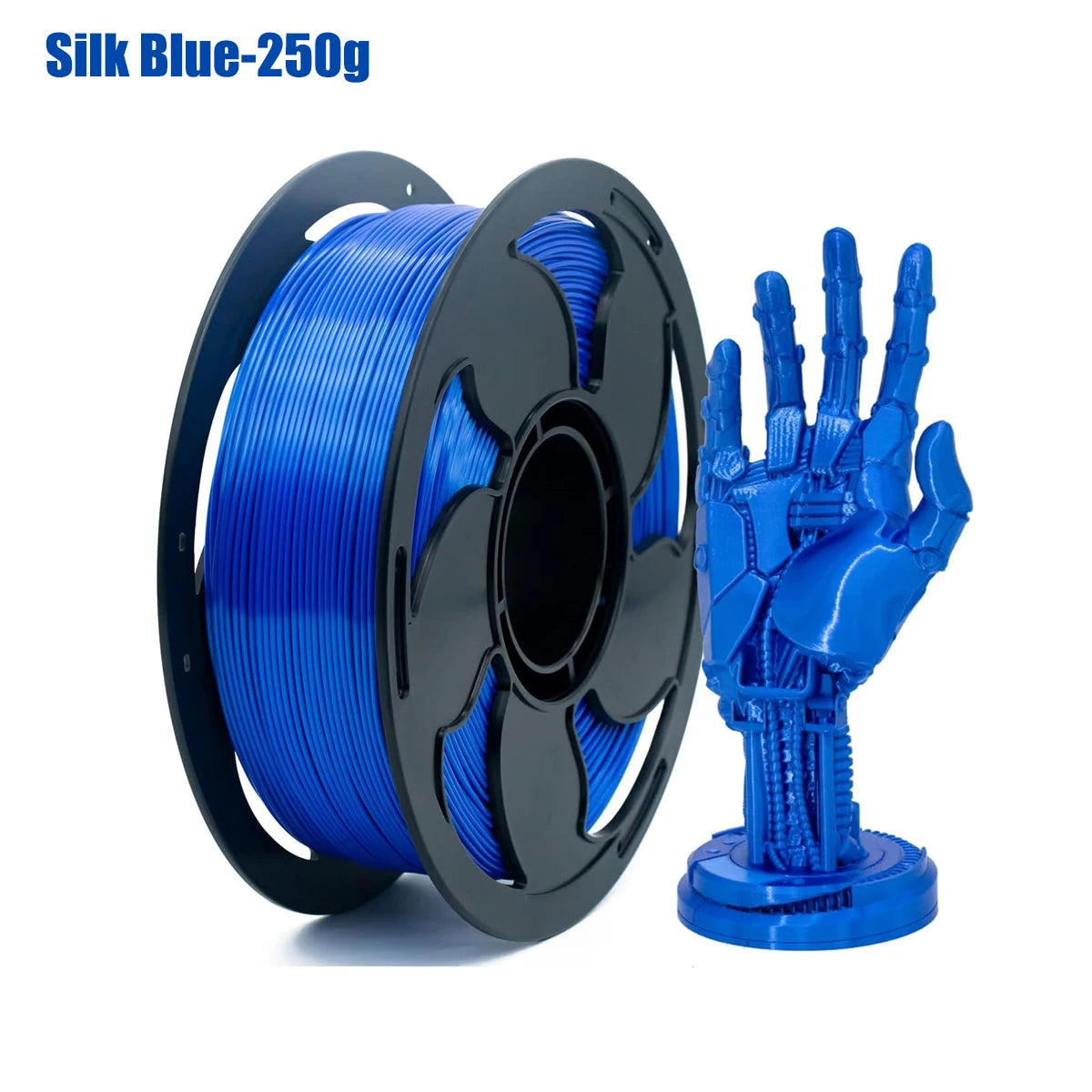 Silk PLA Filament 1.75mm 4-Spool 1KG Bundle for FDM Printers