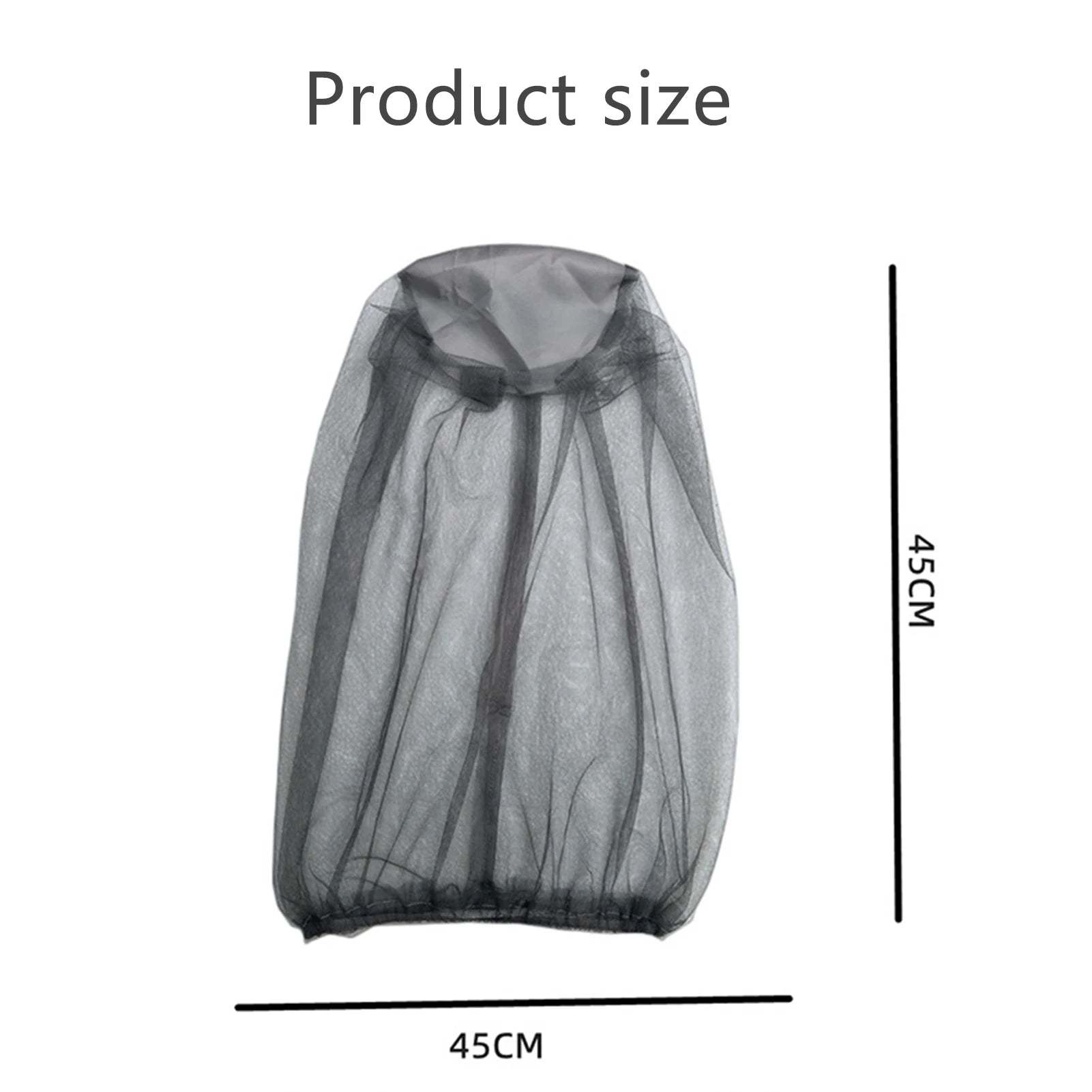 Face Mesh Head Cover Face Protector Cap Mosquito Hat Full Covers for Fishing Hiking Gardening Peaceful Pleasures Health and Wellness