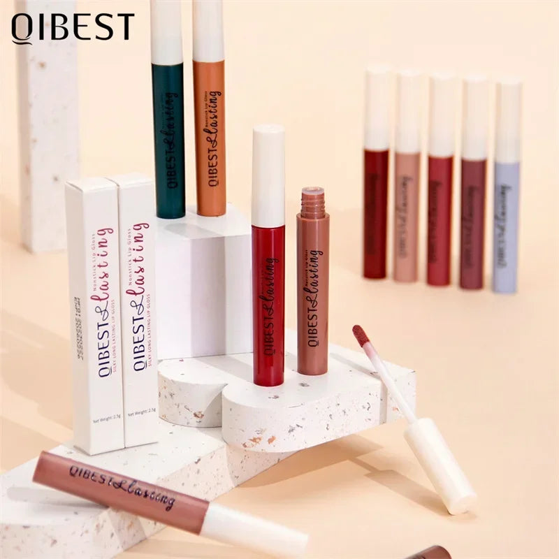 24-Color Matte Liquid Lipstick – Waterproof Velvet Lip Gloss Set