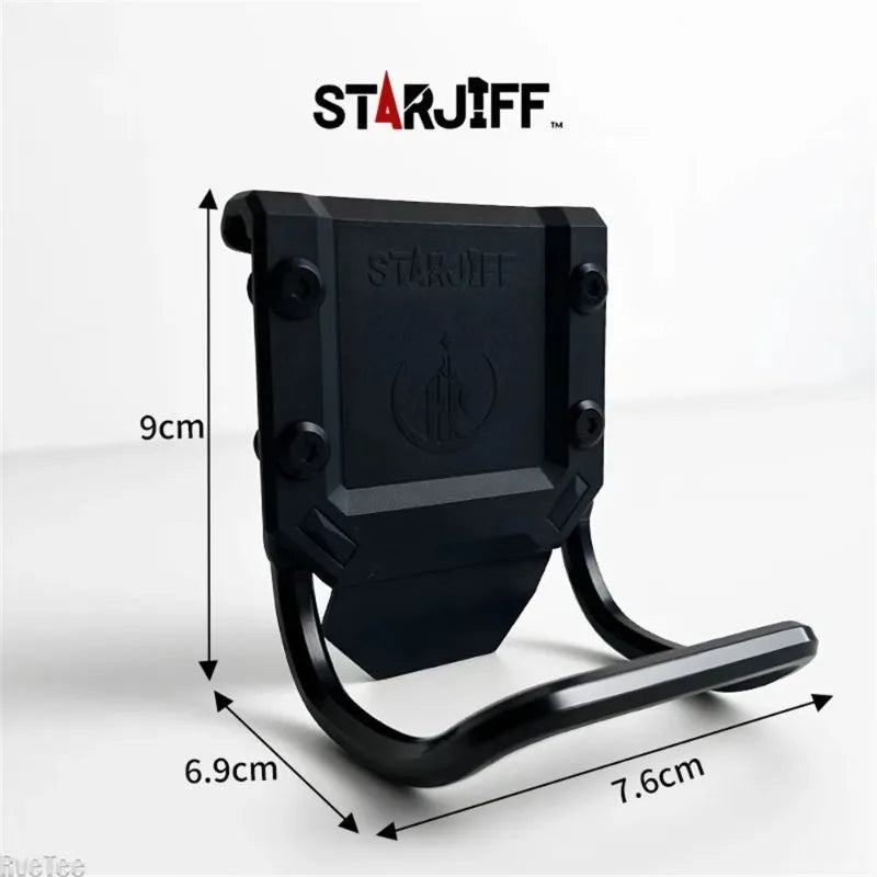 Heavy-Duty Hammer Holder Loop for Work Belt Metal Hammer Hanger Storage Rack Men's Practical Gift Hardware Tool Accessories Peaceful Pleasures Health and Wellness