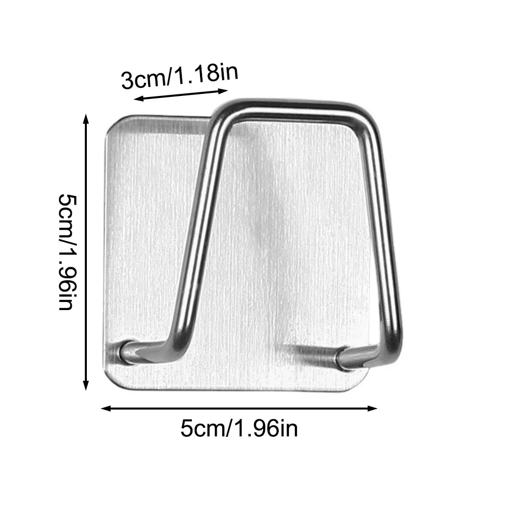 Sink Sponge Holder Rack – Wall Mount ABS Draining Caddy