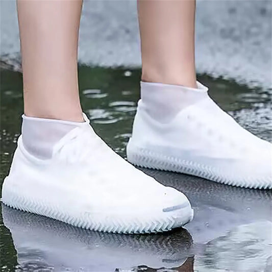 Silicone Waterproof Rain Shoe Covers | Reusable Non-Slip Overshoes Waterproof Shoe Covers Peaceful Pleasures Health and Wellness