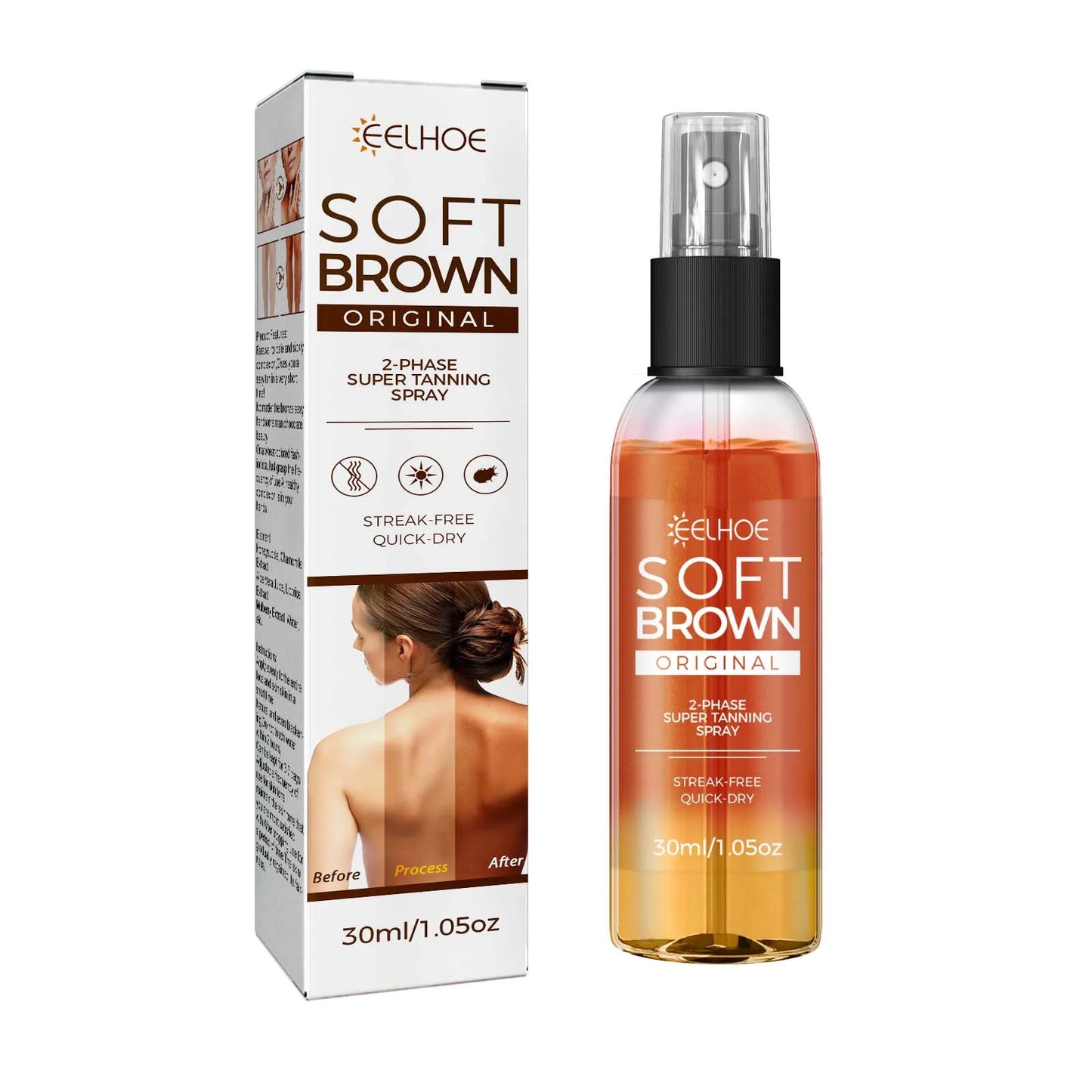 Self Tanning Spray – Natural Bronze Sunless Tanner 30ml