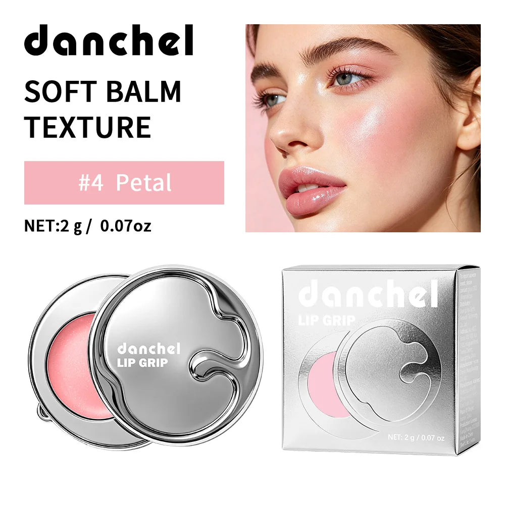 Lip & Cheek Dual-use Balm Brighten Nourishing Formula Smooth Fresh Texture Long-lasting Hydration Magnetic Case Design 2in1 Balm Peaceful Pleasures Health and Wellness Petal