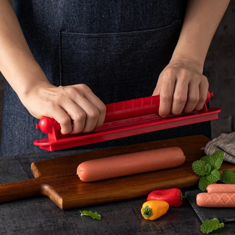 Hot BBQ Sausage Hot Dog Slicers BBQ and Home Kitchen Tools Hot Dog Slicers Peaceful Pleasures Health and Wellness