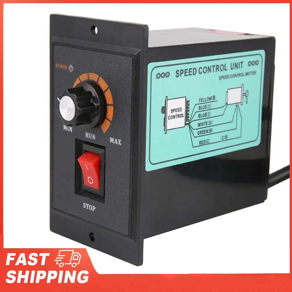 AC 220V 50 60Hz Single Phase Motor Speed Controller Electric Regulator