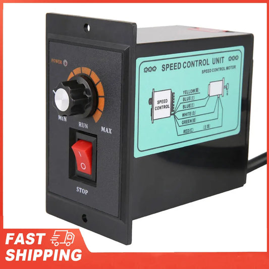 AC 220V 50 60Hz Single Phase Motor Speed Controller Electric Regulator Peaceful Pleasures Health and Wellness