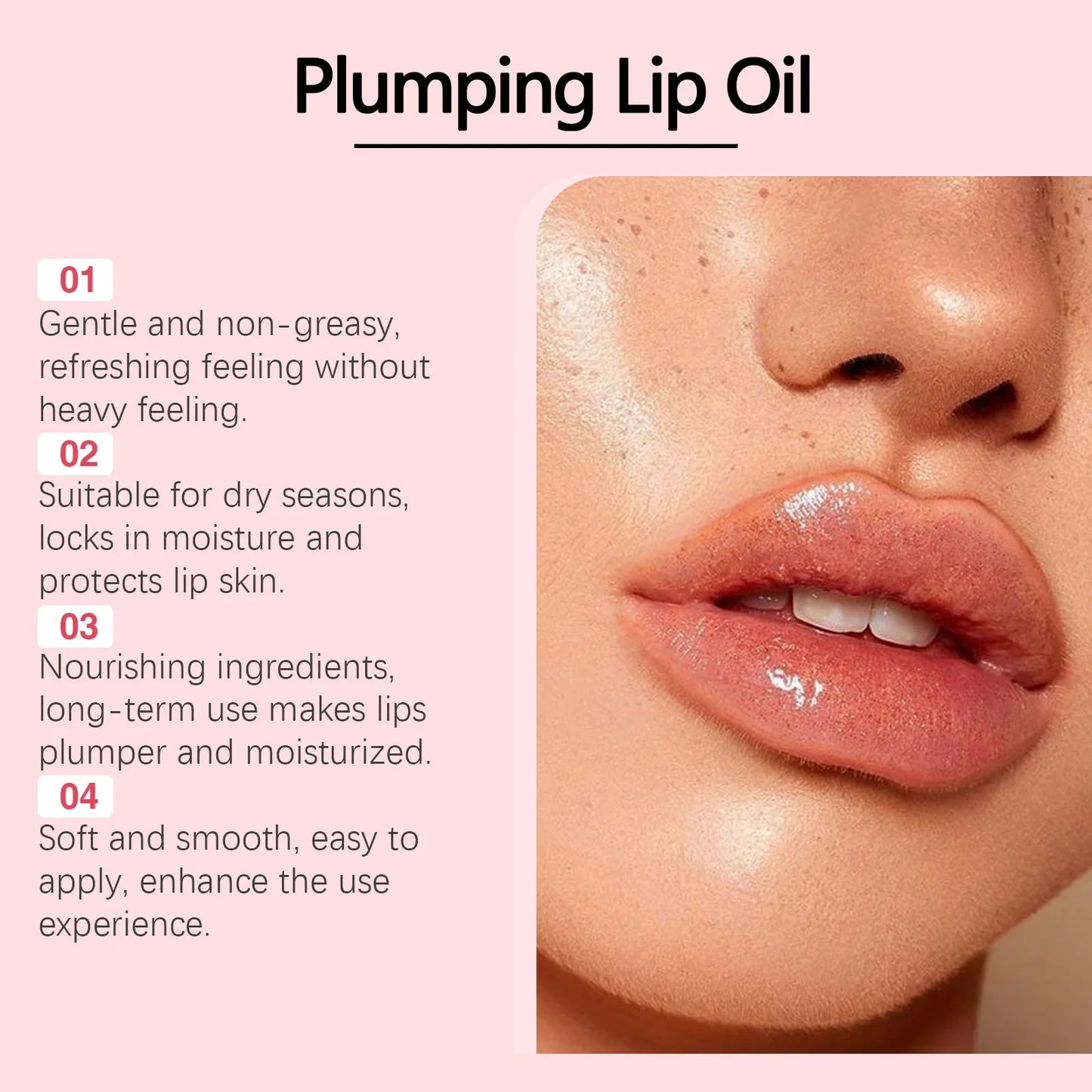 Lip Plumper Oil – Instant Volume, Moisture & Gloss
