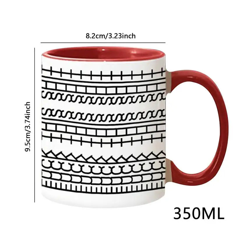 Hidden Message Ceramic Coffee Mug | Microwave-Safe Gift