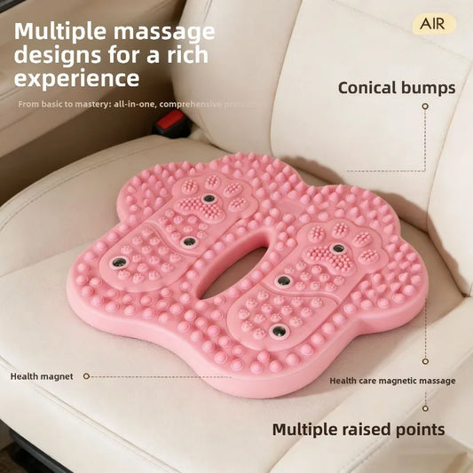Large Household Inflatable Foot Massager Anti-slip Magnet Stone Stepper Pad Pressure Points in Situ Sports Fitness Equipment Peaceful Pleasures Health and Wellness