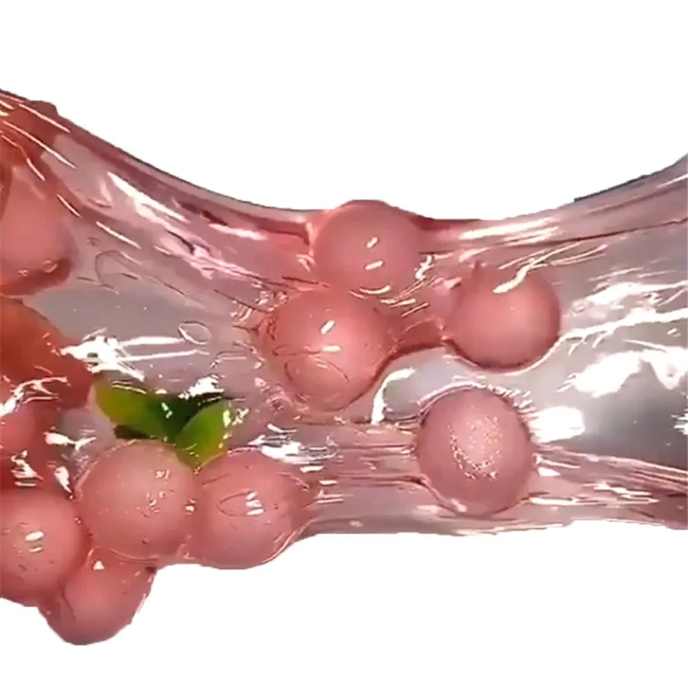 Peach Scented Cloud Slime – Color Mixing Stress Relief Putty Toy