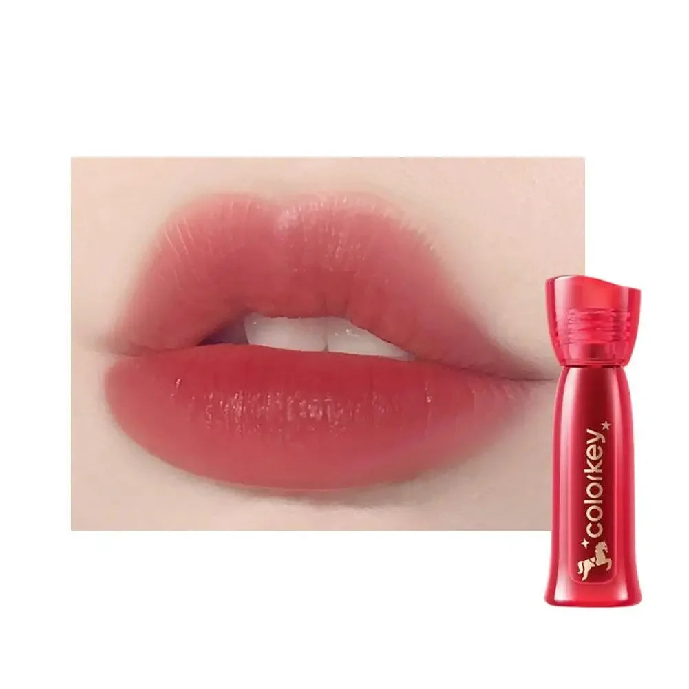 COLORKEY [Year of the Horse Limited Edition] Water Mist Lip Glaze Set Unique Gift Box Matte Velvet Lipstick Eyeshadow Makeup Peaceful Pleasures Health and Wellness R300