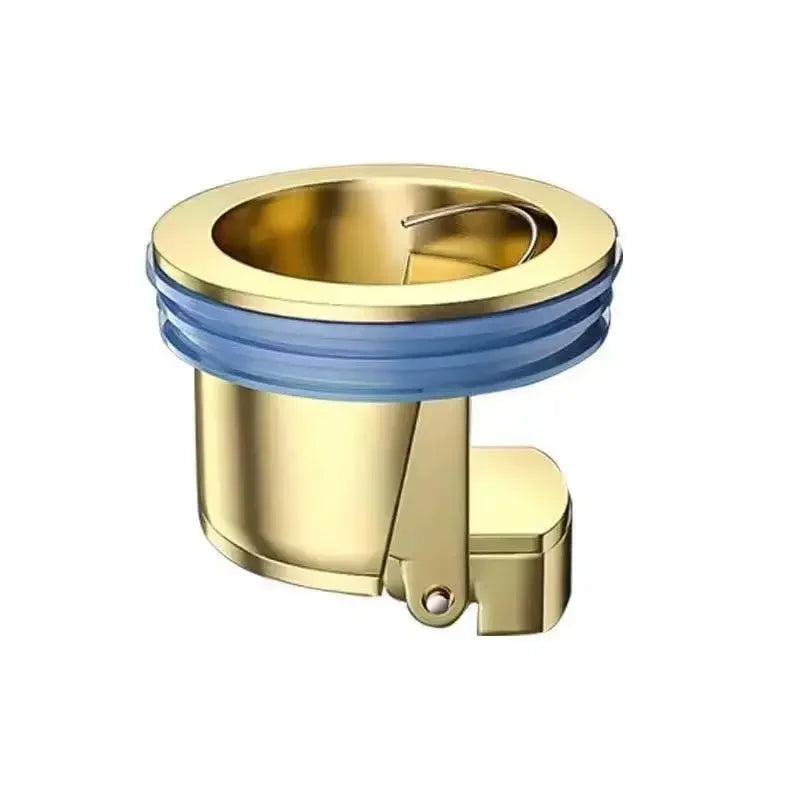 All-Brass Floor Drain Core – Odor & Insect Barrier Stopper