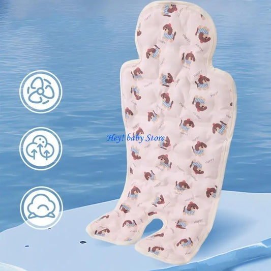 Baby Stroller Cooling Cushion | Infant Car Seat Printed Pad Stroller Seat Cushion Peaceful Pleasures Health and Wellness