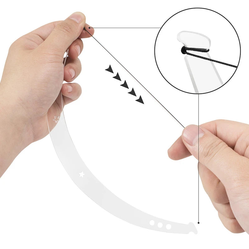 Microblading Brow Mapping Ruler Kit – Bow & Arrow PMU Tool