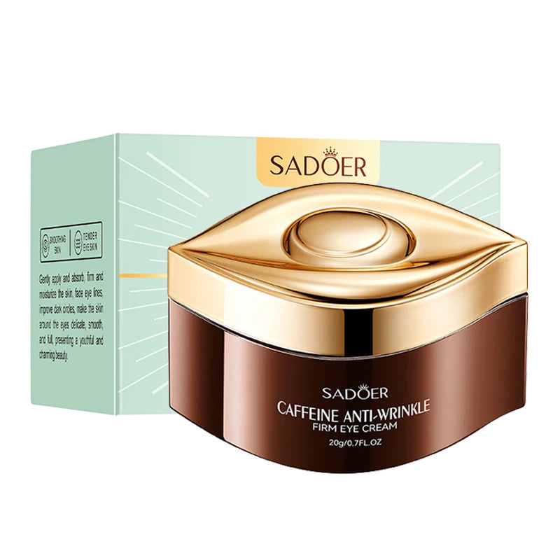 SADOER Caffeine Eye Cream – Dark Circles & Puffiness Relief