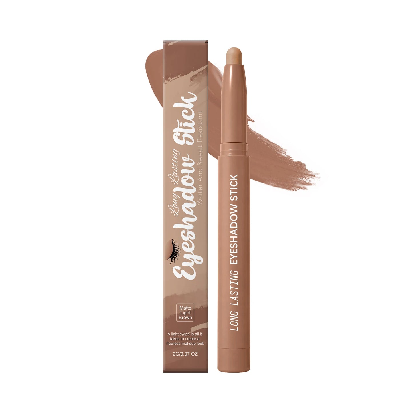 Waterproof Eyeshadow Stick | Shimmer, Matte & Glitter Shades
