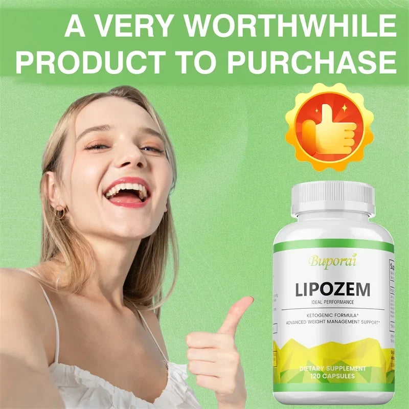 Lipozem Capsules - Digestive Health, Appetite Suppression, Metabolism, Weight Management Peaceful Pleasures Health and Wellness