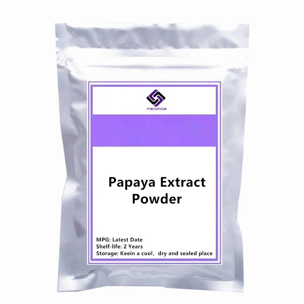 Hot Sell Papaya Extract Powder, Cosmetic Raw, Anti Aging , Replenishes Water,Anti Acne, Skin Smooth Peaceful Pleasures Health and Wellness 100G