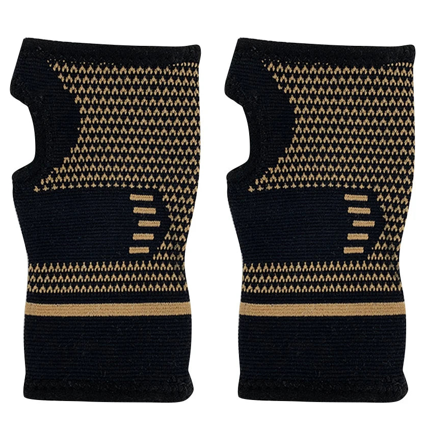 1pc Lifting Wrist Straps, Professional Wristband, Sports Compression Wrist Guard Arthritis Brace Sleeve Peaceful Pleasures Health and Wellness 2pcs S