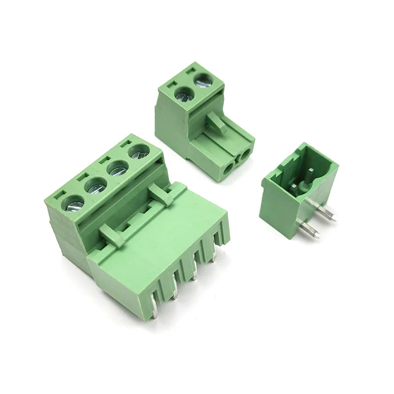 5pcs 5.08mm Pitch PCB Screw Terminal Block Connector Closed PlUG-IN Plug Socket 2EDG 2P 3P 4P 5P 6P 7P 8P 9P 10P 12P Peaceful Pleasures Health and Wellness Plug and Socket-A 6p