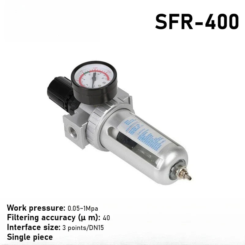 Air Compressor Filter Regulator SFC SFR 200 300 400 Auto Drain