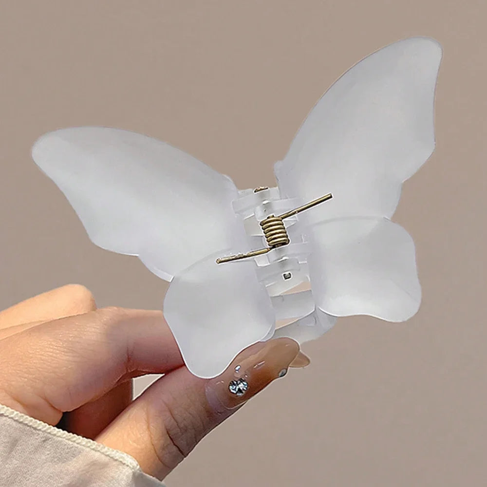 Butterfly Claw Clip for Women At The Back of The Head Super Fairy Medium-sized Shark Clip New Early Spring Hair Clips Headwear Peaceful Pleasures Health and Wellness