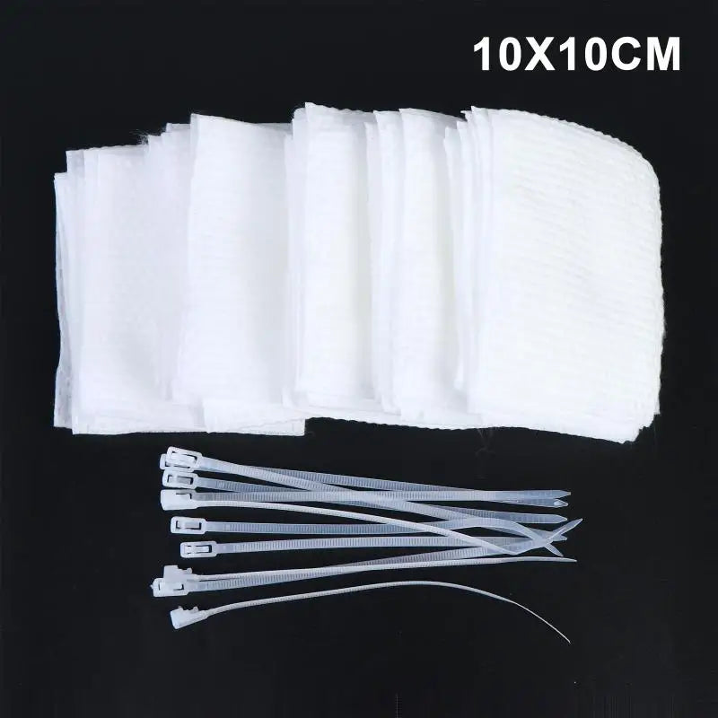 50-Pack Faucet Filter Cotton Socks – Anti-Splash Water Purifier