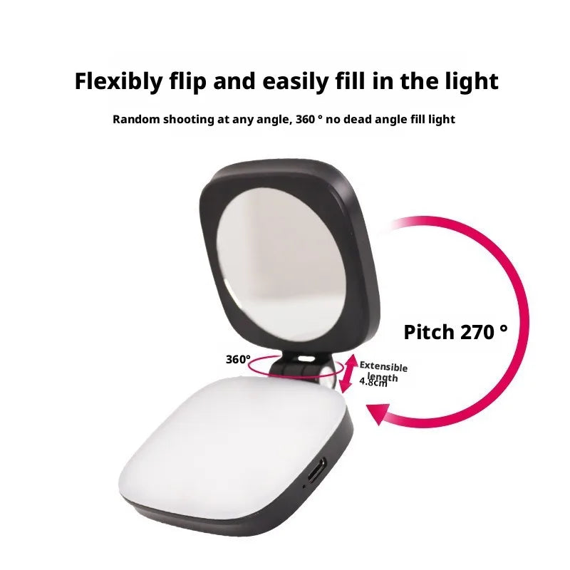 Magnetic Phone Fill Light & Beauty Mirror | SHINEKNOT LED Lamp