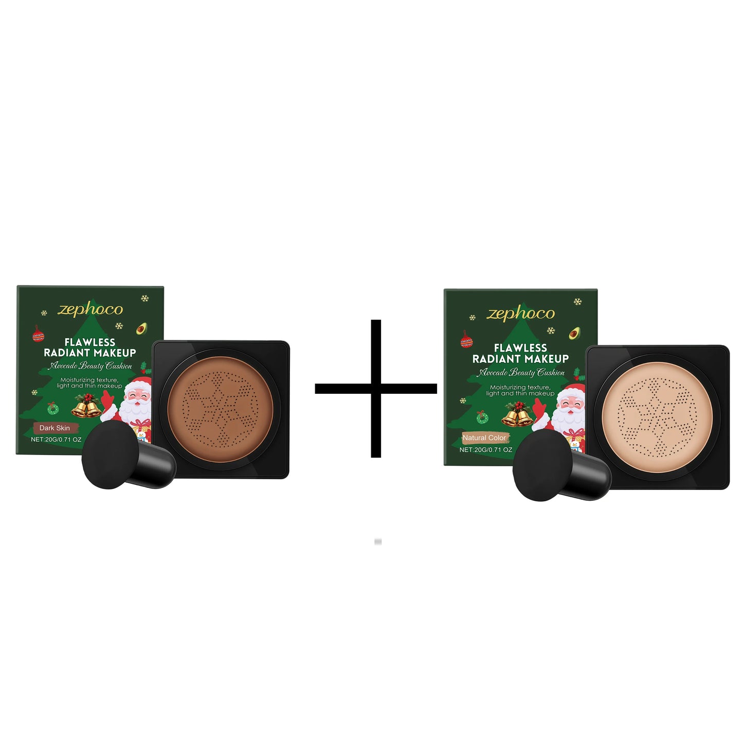 Deep Skin Tone Radiance Cushion Cream – Transfer-Resistant
