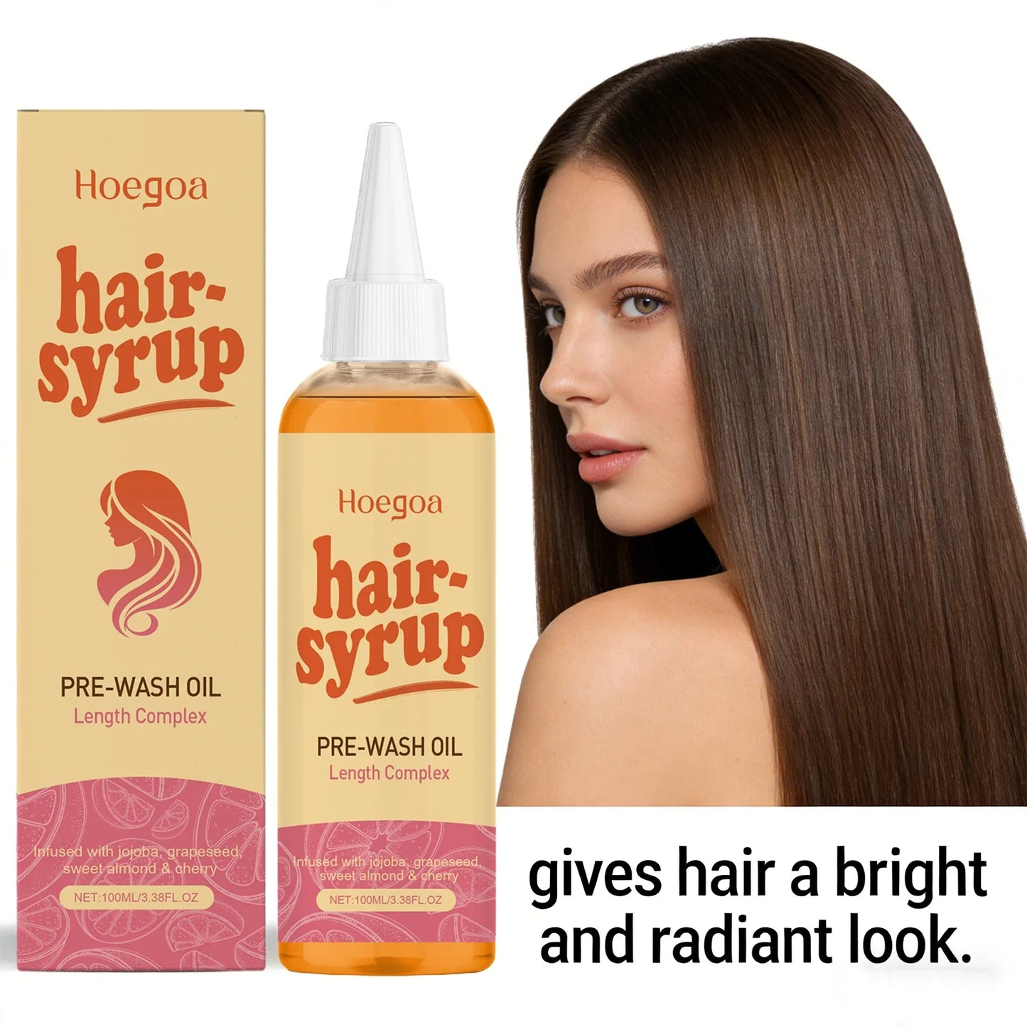 HOEGOA Jojoba Hair Oil – Nourish, Anti-Frizz & Shine 100ml